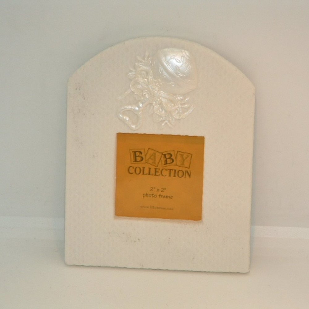 New Baby Collection Rattle 2x2 Picture Frame